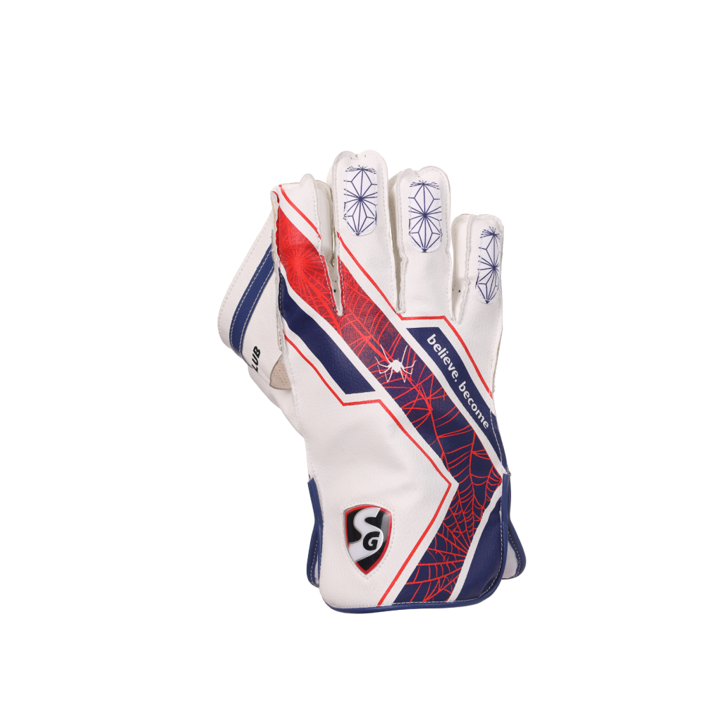 SG Club Wicket Keeping Gloves (Multi-Color) W.K. Gloves SG Club Wicket Keeping Gloves (Multi-Color) W.K. Gloves