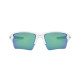 Oakley Flak 2.0 XL Polished white prism Jade Sunglass Oakley Flak 2.0 XL Polished white prism Jade Sunglass