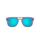 Oakley Latch Beta Matte Grey Prizm Sapphire Irid Polar Sunglass Oakley Latch Beta Matte Grey Prizm Sapphire Irid Polar Sunglass