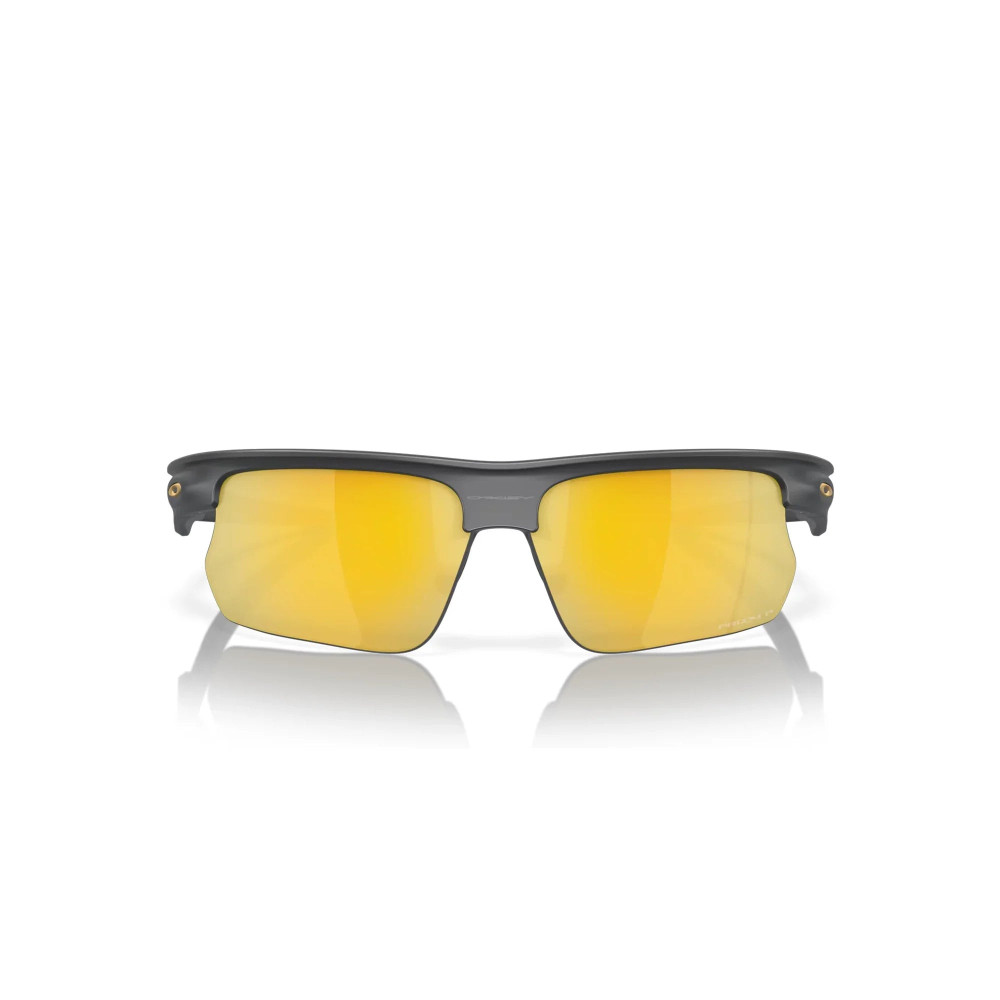 Oakley Bisphaera Matte Carbon Prizm 24K Polarized Sunglass Oakley Bisphaera Matte Carbon Prizm 24K Polarized Sunglass