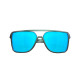 Oakley CASTEL Matte Silver/Blue Colour shift Prizm Sapphire