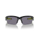 Oakley Capacitor Polished Black Prizm Grey Sunglass Oakley Capacitor Polished Black Prizm Grey Sunglass