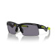 Oakley Capacitor Polished Black Prizm Grey Sunglass Oakley Capacitor Polished Black Prizm Grey Sunglass