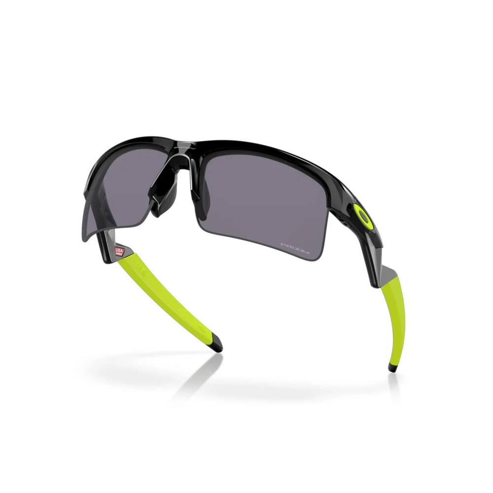 Oakley Capacitor Polished Black Prizm Grey Sunglass Oakley Capacitor Polished Black Prizm Grey Sunglass