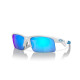 Oakley Capacitor Polished White Prizm Sapphire Sunglass Oakley Capacitor Polished White Prizm Sapphire Sunglass