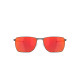 Oakley Ejector Matte Gunmetal Prizm Ruby Sunglass Oakley Ejector Matte Gunmetal Prizm Ruby Sunglass