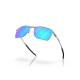 Oakley Ejector Satin Chrome Prizm Sapphire Sunglass Oakley Ejector Satin Chrome Prizm Sapphire Sunglass