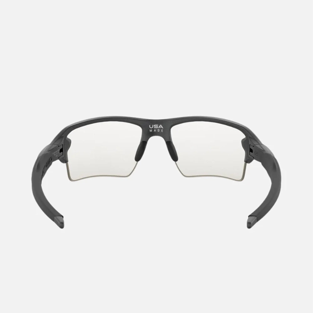 Oakley Flak 2.0 XL Steel Clear Photochromatic Sunglass Oakley Flak 2.0 XL Steel Clear Photochromatic Sunglass