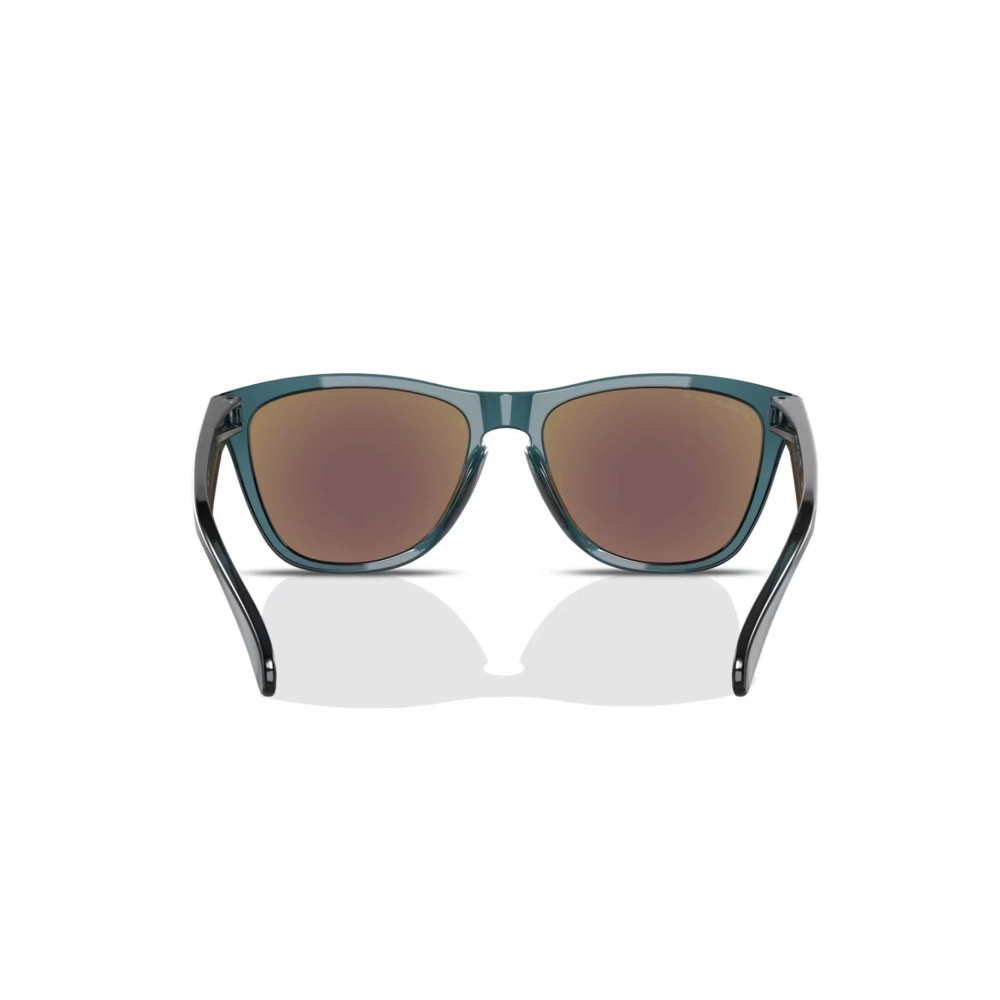Oakley Frogskins Crystal Black Prizm Sapphire Irid Polarised Sunglass