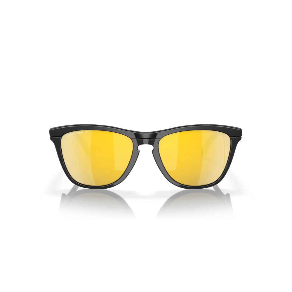 Oakley Frogskins Hybrid Matte Black Prizm 24 K Polar Sunglass Oakley Frogskins Hybrid Matte Black Prizm 24 K Polar Sunglass