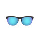 Oakley Frogskins Lite Matte Black Prizm sapphire Sunglass