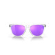 Oakley Frogskins Polished Clear Prizm Violet Sunglass Oakley Frogskins Polished Clear Prizm Violet Sunglass