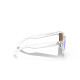 Oakley Frogskins Polished Clear Prizm Violet Sunglass Oakley Frogskins Polished Clear Prizm Violet Sunglass