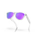Oakley Frogskins Polished Clear Prizm Violet Sunglass Oakley Frogskins Polished Clear Prizm Violet Sunglass