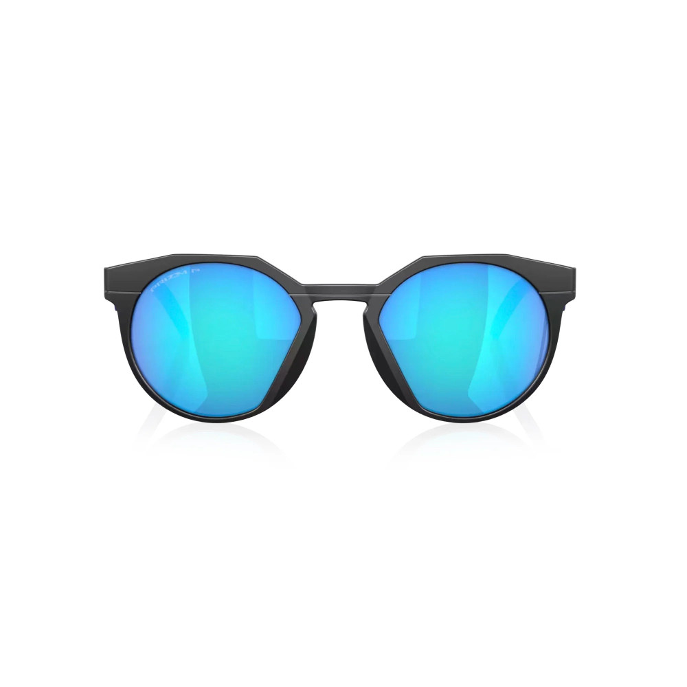 Oakley HSTN Matte Black Prizm Sapphire Polarized Sunglass Oakley HSTN Matte Black Prizm Sapphire Polarized Sunglass