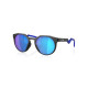 Oakley HSTN Matte Black Prizm Sapphire Polarized Sunglass Oakley HSTN Matte Black Prizm Sapphire Polarized Sunglass