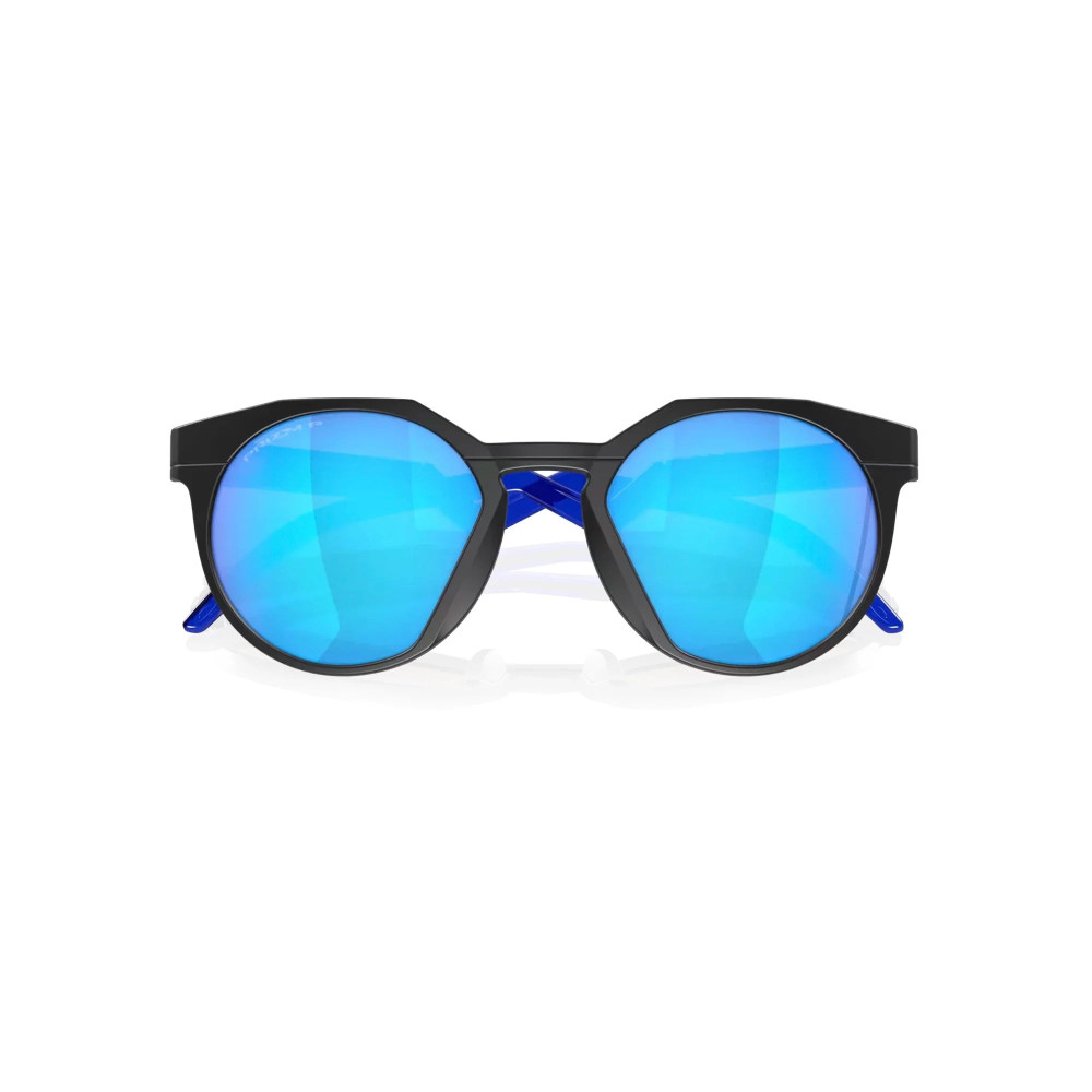 Oakley HSTN Matte Black Prizm Sapphire Polarized Sunglass Oakley HSTN Matte Black Prizm Sapphire Polarized Sunglass