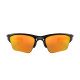 Oakley Half Jacket 2.0 XL Polished Black Fire Iridium Polarized Sunglass