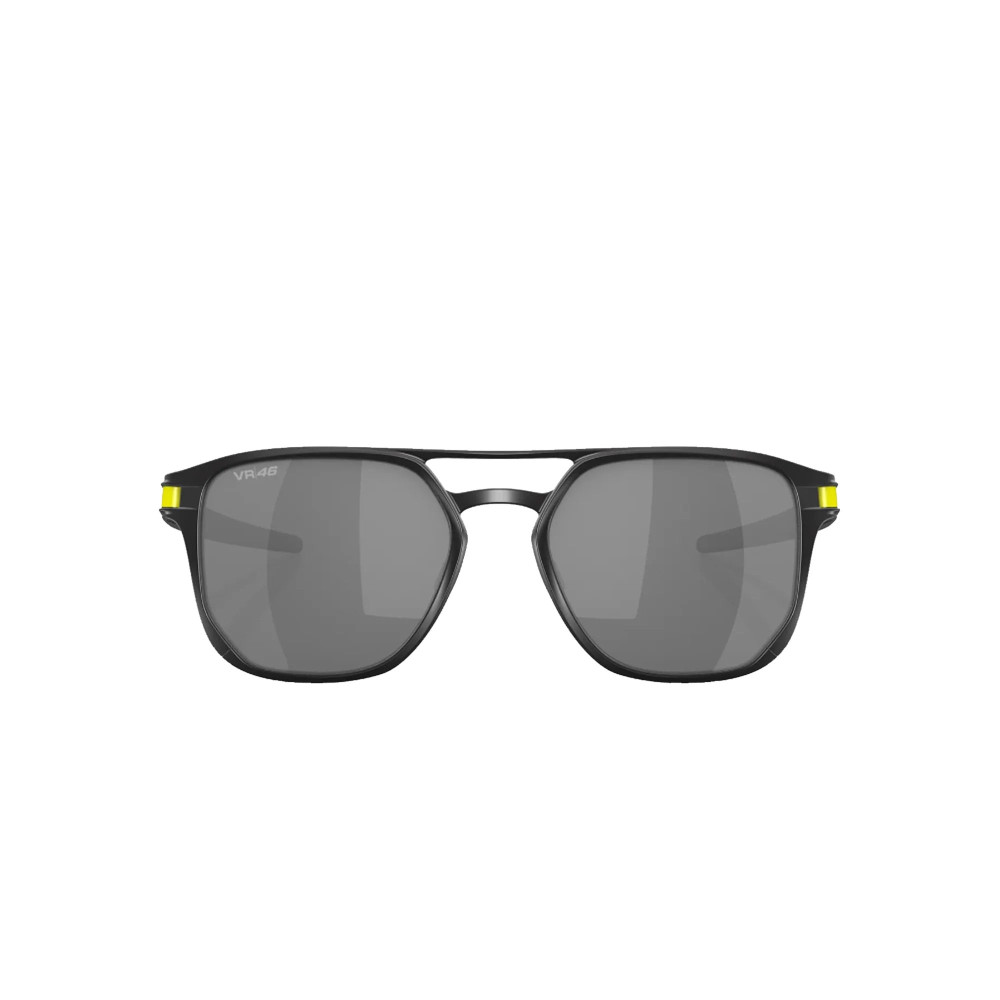 Oakley Latch Alpha Metal Black/Yellow Frame Prizm Black Grey Sunglass Oakley Latch Alpha Metal Black/Yellow Frame Prizm Black Grey Sunglass