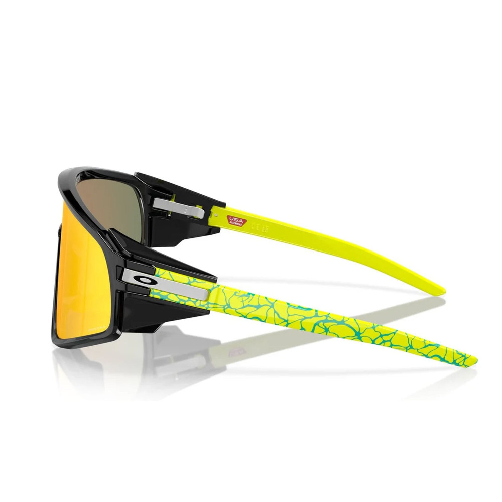 Oakley Latch Panel Black Ink Prizm Ruby Sunglass Oakley Latch Panel Black Ink Prizm Ruby Sunglass