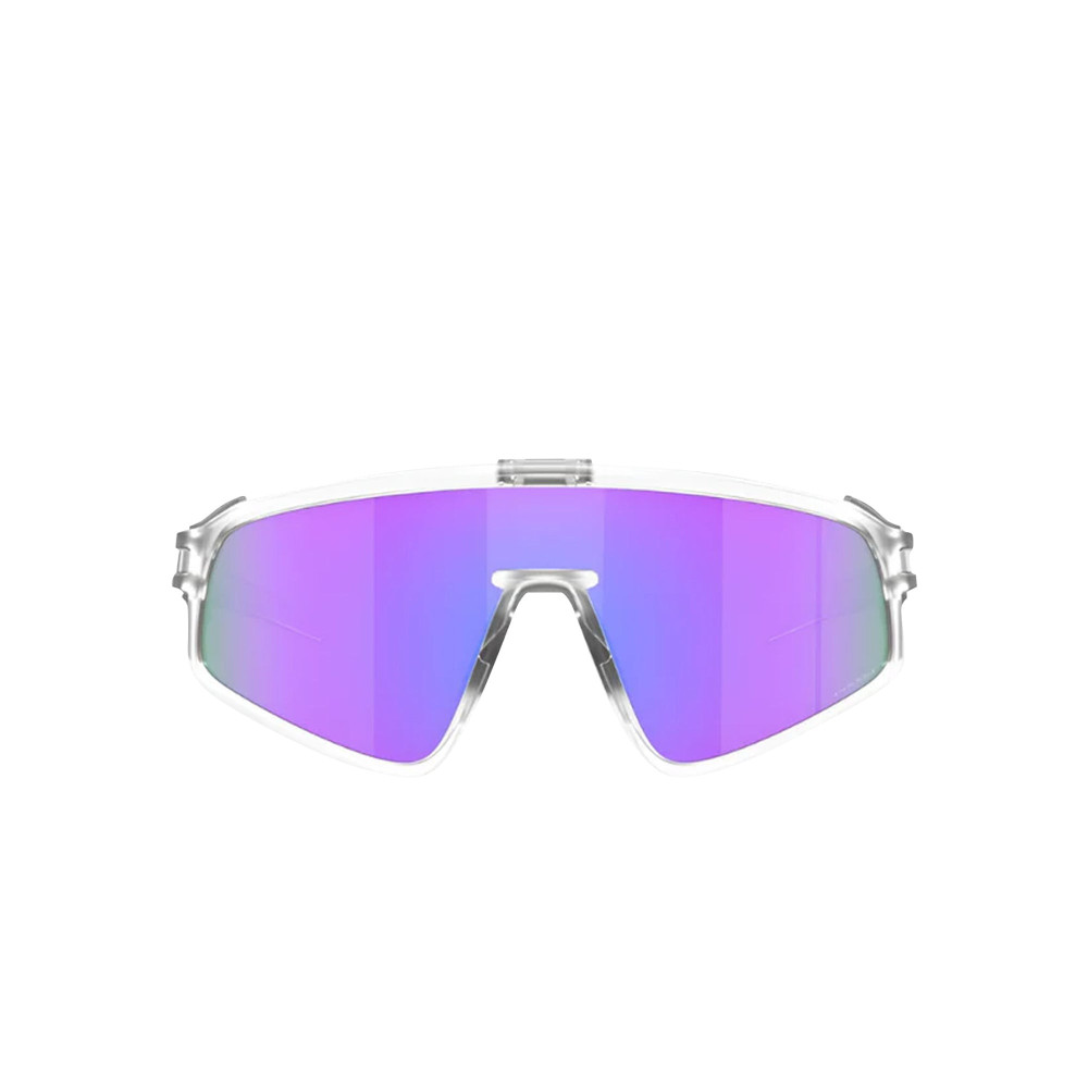 Oakley Latch Panel matte clear Prizm Violet Sunglass Oakley Latch Panel matte clear Prizm Violet Sunglass