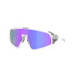 Oakley Latch Panel matte clear Prizm Violet Sunglass Oakley Latch Panel matte clear Prizm Violet Sunglass