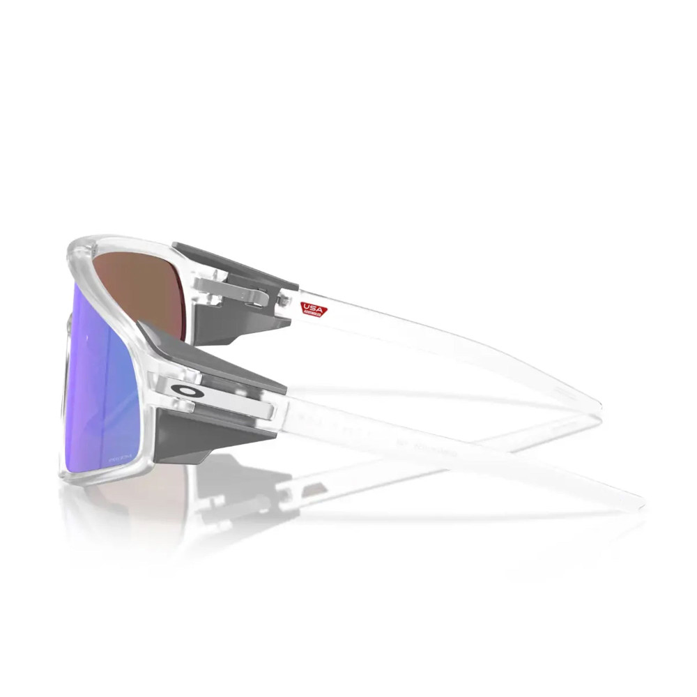 Oakley Latch Panel matte clear Prizm Violet Sunglass Oakley Latch Panel matte clear Prizm Violet Sunglass