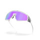 Oakley Latch Panel matte clear Prizm Violet Sunglass Oakley Latch Panel matte clear Prizm Violet Sunglass