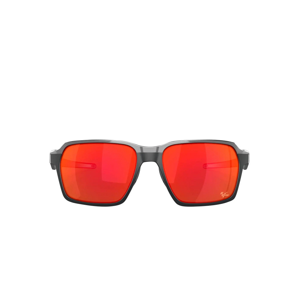 Oakley Parlay Matte Carbon Prizm Ruby Sunglass Oakley Parlay Matte Carbon Prizm Ruby Sunglass