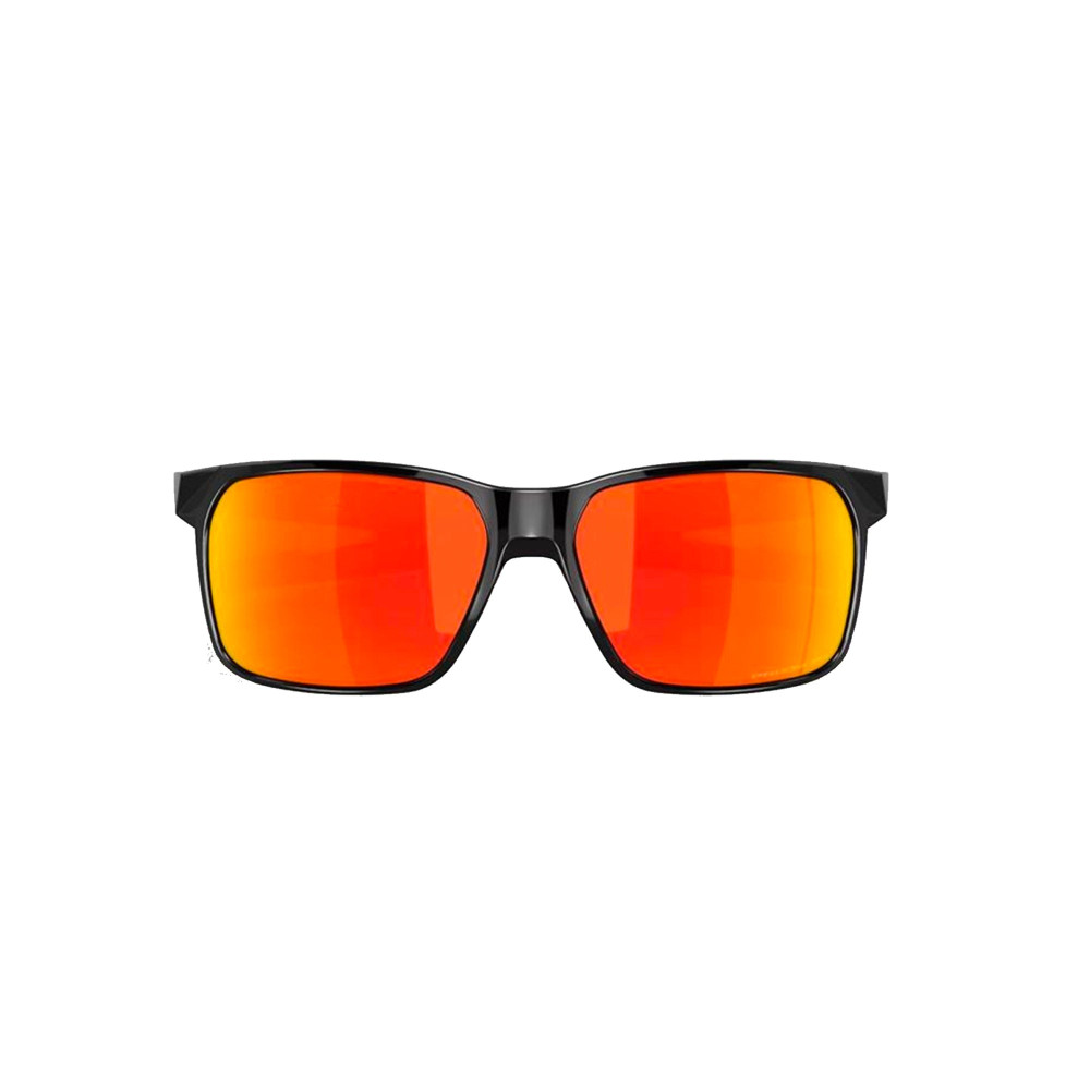 Oakley Portal X Polished Black Prizm Ruby Polarized Sunglass Oakley Portal X Polished Black Prizm Ruby Polarized Sunglass