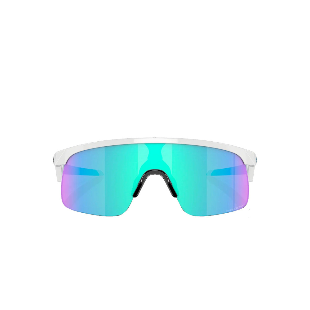 Oakley Resistor Polished White Prizm Sapphire Sunglass