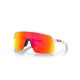 Oakley Sutro Lite Matte white Prizm ruby Sunglass Oakley Sutro Lite Matte white Prizm ruby Sunglass