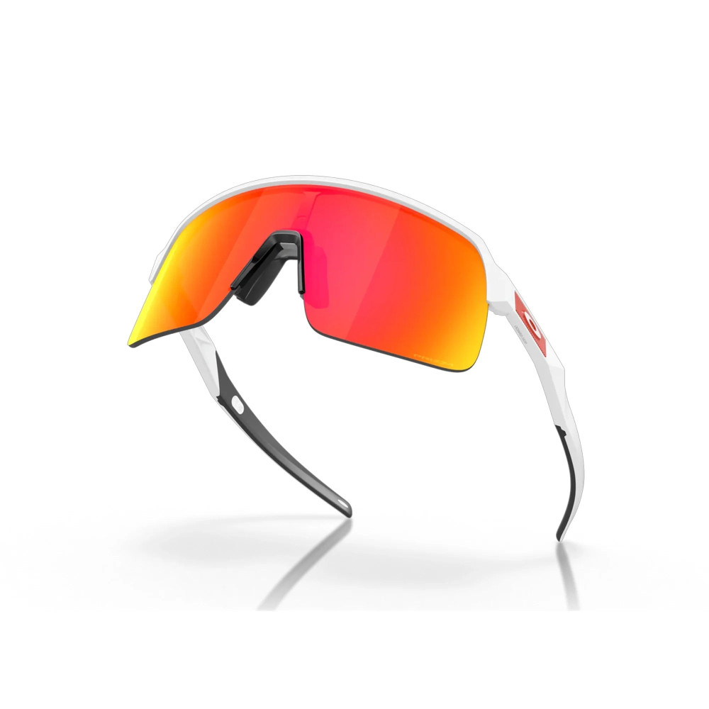 Oakley Sutro Lite Matte white Prizm ruby Sunglass Oakley Sutro Lite Matte white Prizm ruby Sunglass