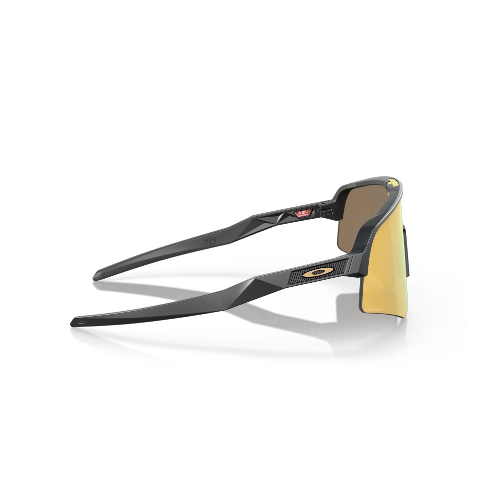 Oakley Sutro Lite Sweep Matte Black Prizm 24k Road Sunglass Oakley Sutro Lite Sweep Matte Black Prizm 24k Road Sunglass
