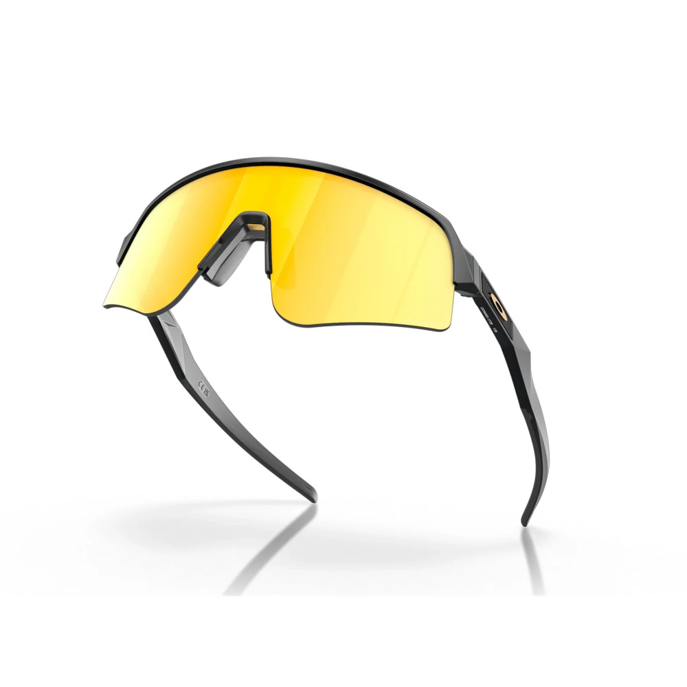 Oakley Sutro Lite Sweep Matte Black Prizm 24k Road Sunglass Oakley Sutro Lite Sweep Matte Black Prizm 24k Road Sunglass