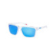 Oakley Sylas Polished Clear Prizm Sapphire Sunglass Oakley Sylas Polished Clear Prizm Sapphire Sunglass