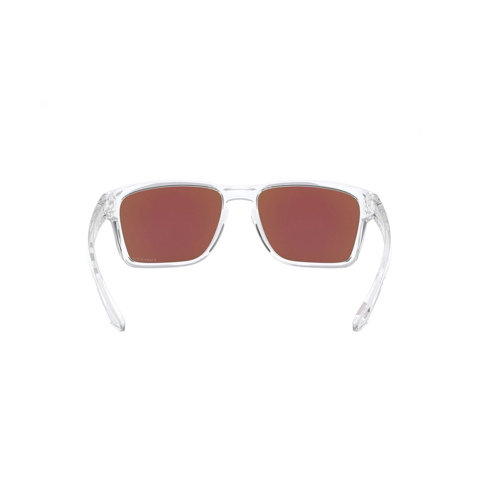 Oakley Sylas Polished Clear Prizm Sapphire Sunglass Oakley Sylas Polished Clear Prizm Sapphire Sunglass