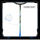 YOUNG Fury 11 Graphite Professional Badminton Racket, Lightweight, High Modulus 24-Ton Graphite, Strung, Includes Full Cover YOUNG Fury 11 Graphite Professional Badminton Racket, Lightweight, High Modulus 24-Ton Graphite, Strung, Includes Full Cover