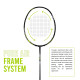 Young Fury X Lite (78 g, 30 LBS) Unstrung Badminton Racquet with Full Cover (Black Green) Young Fury X Lite (78 g, 30 LBS) Unstrung Badminton Racquet with Full Cover (Black Green)