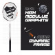 Young Aero 75 Ultra Light (75g, Pro-Grade) Strung Badminton Racket with Free Cover - Ultra Graphite Uni-Body Construction Young Aero 75 Ultra Light (75g, Pro-Grade) Strung Badminton Racket with Free Cover - Ultra Graphite Uni-Body Construction