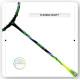 YOUNG Fury 7 Graphite Lightweight Professional Badminton Racket, Head Light, High Modulus Graphite, Strung, (Black/Yellow), Includes Full Cover YOUNG Fury 7 Graphite Lightweight Professional Badminton Racket, Head Light, High Modulus Graphite, Strung, (Black/Yellow), Includes Full Cover