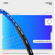Young Trigger 551 (Power Head, High Durable) Set of 2 Strung Badminton Racket with 2 Free Full Cover (Green Blue) Young Trigger 551 (Power Head, High Durable) Set of 2 Strung Badminton Racket with 2 Free Full Cover (Green Blue)