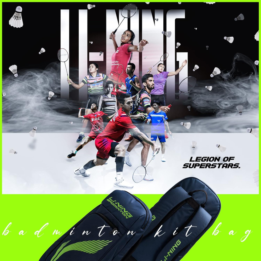 Li-Ning Titan Polyester Badminton Back Pack