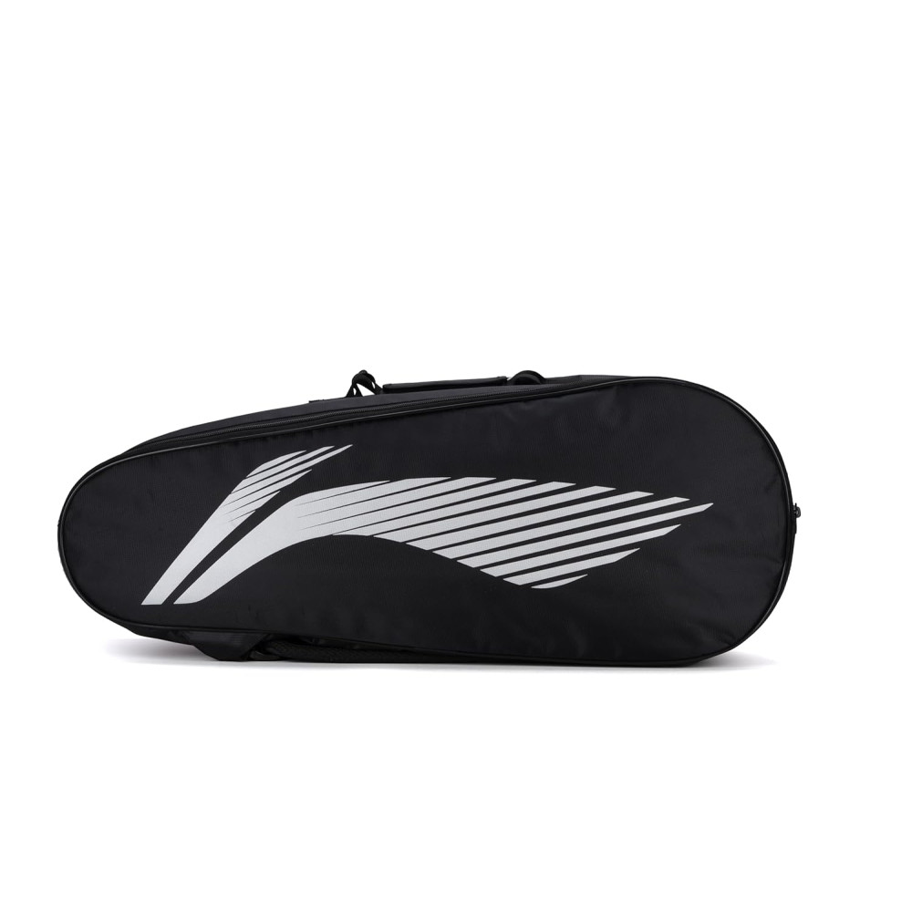 Li-Ning Panther Double Zipper Polyester Badminton Kit Bag| Stash Pocket | Ample Storage | Unisex - Men, Boys, Girls, Women