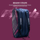 Li-Ning Flash Triple Zipper Polyester Badminton Kit Bag Li-Ning Flash Triple Zipper Polyester Badminton Kit Bag