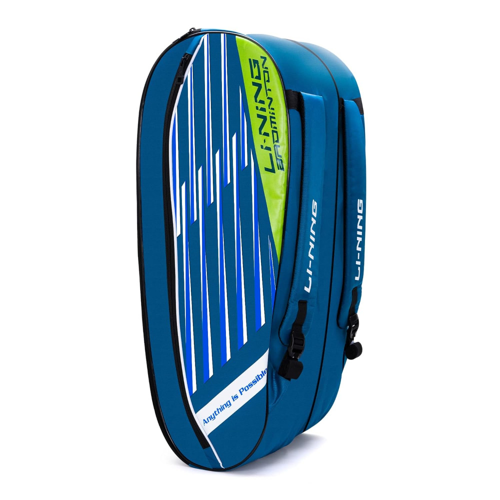 Li-Ning Flash Triple Zipper Polyester Badminton Kit Bag Li-Ning Flash Triple Zipper Polyester Badminton Kit Bag