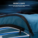 Li-Ning Flash Triple Zipper Polyester Badminton Kit Bag Li-Ning Flash Triple Zipper Polyester Badminton Kit Bag