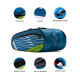 Li-Ning Flash Triple Zipper Polyester Badminton Kit Bag Li-Ning Flash Triple Zipper Polyester Badminton Kit Bag