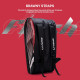 Li-Ning Flash Triple Zipper Polyester Badminton Kit Bag Li-Ning Flash Triple Zipper Polyester Badminton Kit Bag