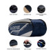 Li-Ning Hot Shot Triple Zipper Polyester Badminton Kit Bag | Easy - Access Compartments | Spacious | Unisex - Men, Boys, Girls, Women